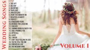 Wedding Songs Vol 1 Collection Non Stop Playlist Youtube