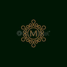Browse relevant sites & find logo. Elegant Monogram Letter M Logo Design Templatecreative Floral Letter M Stock Vector Crushpixel