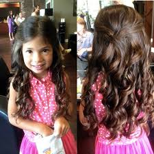 In this style, the hair is cut short at the back and the sides but are left a bit image: 40 Cool Hairstyles For Little Girls On Any Occasion