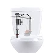 Fluidmaster 400A Anti-Siphon Universal Toilet Tank Fill Valve,Black