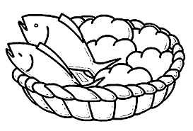 This is for the 2 fish and 5 loaves bible story. 5 Loaves And 2 Fish Coloring Page Wecoloringpage 07 Wecoloringpage Coloring Home
