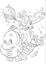 Racontez d'avance à votre enfant l'histoire de la belle ariel, afin que le processus de dessin soit plus intéressant. The Little Mermaid 127330 Animation Movies Printable Coloring Pages