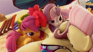 MLP Futanari Girls Fluttershy And The Cutie Mark Crusaders In a Hot And  Sexy Day In The Beach By Blackjr - XVIDEOS.COM