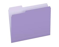 We invented everyday items like the file folder and legal pad and we continue to make proven office products that keep you organized, productive and creative. Pendaflex Two Tone Color File Folders Letter Size Lavender 1 3 Cut 100 Bx