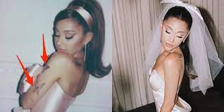The no tears left to cry singer, 27, posted photos to instagram on wednesday of her and the real estate agent saying i do in her. Afk2jlepvzo5bm