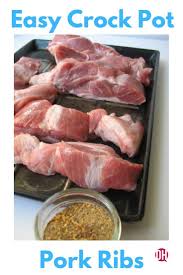 how to crock pot pork shoulder ribs