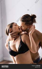 Hot and sexy kissing