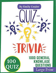We're about to find out if you know all about greek gods, green eggs and ham, and zach galifianakis. 9798665447308 Quiz Trivia 1000 Challanging General Knowlage Questions Game Night Book Pub Quiz Trivia Questions For Young And Adults 100 Quiz Abebooks Couler Emily