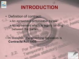 A simple contract exists if the. The Law Of Contract Introduction Definition Of Contract An Agreement Enforceable By Law An Agreement Which Is Legally Binding Between The Parties Ppt Download