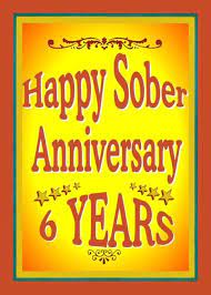6 Years Happy Sober Anniversary In Bold Letters Card Ad Affiliate Sober Happy Years Anniversary Sober Anniversary Happy Sober Anniversary Sober