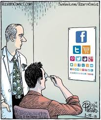If You See This Next Time You Have Your Eyes Tested Then You Are Spending Too Much Time On Your Social Media Social Media Humor Eye Jokes Funny Cartoons