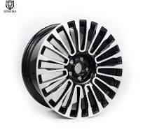 Wheel Rims 4*4 Alloy Wheel Gloss Black with Machine Face Color Forged Car  Wheel for Vehicle Cars