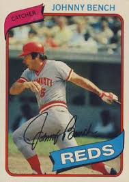 Johnny Bench Hall Of Fame Baseball Cards