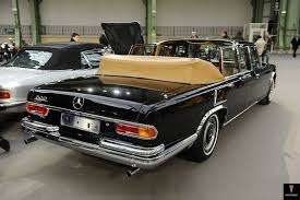 W100 Mercedes Benz 600 Pullman Landaulet Bilar Motorcyklar
