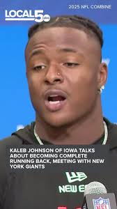 Iowa RB Kaleb Johnson talks NFL Draft prep