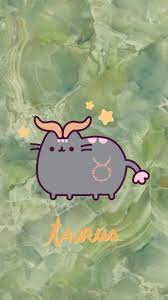 Are you searching for cute taurus png images or vector? Taurus Pusheen Taurus Wallpaper Taurus Art Anime Zodiac