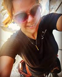 It was a hot one today installing some siding with the guys