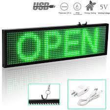 P5 Smd Led Message Display Board Green Easy Install Mobile Phone Wifi Programmable Scrolling Advertising Moving Led Led Display Board Led Signs Display Board