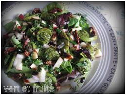 Salade Sucree Et Craquante Aux Tetes De Violon Vegan Recipes Food Vegetarian