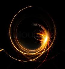 Lens flares are an art form of their own. Lens Flare Ausgekleidet Hintergrund Stock Bild Colourbox