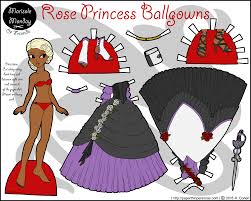 Maybe you would like to learn more about one of these? Rose Princess Ballgowns Paper Doll