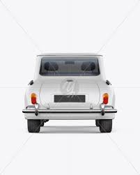 Download Retro Soupe Car Back View Psd Free Download Mockups Magazine Photoshop