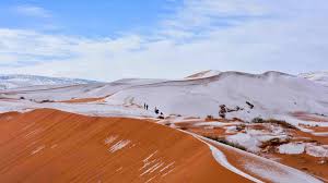 The french version was first released in france on 24 june 1997 by columbia records, while the english version was later released internationally by major label sony music entertainment in 33 countries throughout asia, europe, and. Snow Blankets Sahara Desert After Freak Storm Dumps 15 Inches As Temperatures Plunge Around Globe