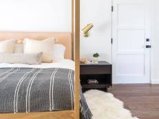 A structured grey bedroom idea for a stunning, straightforward bedroom. Small Bedroom Painting Ideas Paint Colors For Small Rooms Hgtv