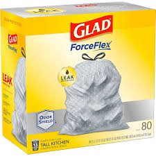Get the best deals on kitchen bags and save up to 70% off at poshmark now! Glad Forceflex Drawstring Tall Kitchen 13 Gallon Trash Bags Shop Trash Bags At H E B