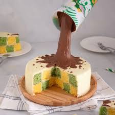 Gravity Cake Gateau Damier Gateau Damier Gateau Anti Gravite Gateau Defiant La Gravite