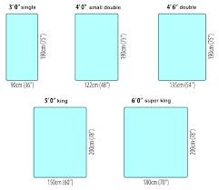 Full Size Bed Dimensions Vs King In Feet Canada Australia