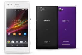 Sony Xperia M Dual Front & Rear View