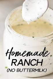 Homemade Ranch Dressing Recipe With Images Ranch Dressing Recipe Homemade Salad Dressing Recipes Homemade Homemade Ranch Dressing