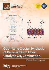 Catalysts | August 2023 - Browse Articles