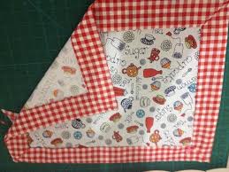 Caminho De Mesa Com Canto Mitrado Como Fazer Canto Mitrado Duplo Artesanato Em Tecido Como Fazer Jogo Americano Patchwork