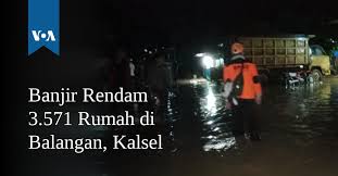 Banjir sarawak pulih sepenuhnya, semua pps ditutup. Banjir Rendam 3 571 Rumah Di Balangan Kalsel
