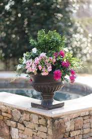 I keep the real plants outside and the real cats inside. I Put Fake Flowers Outside But Can You Tell I Dare You Bluegraygal Fake Potted Plants Fake Flowers Artificial Flowers Outdoors