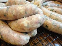 Why stink up the house deep frying and spatter all over? Uncle Nicky Stabile S Italian Cheese And Pork Sausage Recipe Pork Sausage Recipes Sausage Recipes Homemade Sausage Recipes
