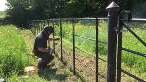 Farmweld gates were originally designed and made to withstand the rigours of heavy animals and regular use and this philosophy hasn't changed. Traditional Estate Fencing Youtube