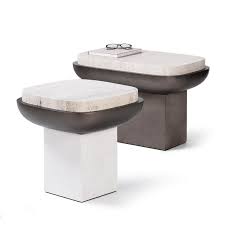 You'll find new or used products in marble antique nightstands on ebay. Olympia Marble Side Table Kooku