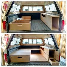 The Ford F150 For A Customer Is Coming Together Once I Finalized The Design I Was Able To Start Pieci Truck Bed Camper Truck Bed Camping Truck Camper Shells