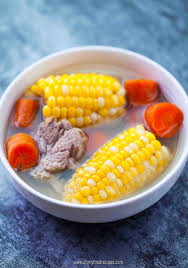 Sweet Corn Carrot Pork Bone Soup Recipe Asian Soup Recipes Pork Bone Soup Chinese Soup Recipes