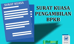 Anda bisa memberikan kuasa kepada orang lain, dan menugaskannya untuk mengambil bpkb di showroom tempat anda membeli kendaraan baru tersebut. Contoh Surat Kuasa Pengambilan Bpkb Kendaraan Bermotor Abdi Guru