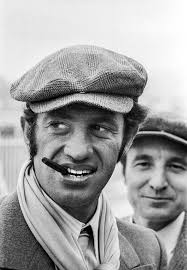 Belmondo's career spanned 50 years. Jean Paul Belmondo On The Set Of Borsalino Photographic Print For Sale