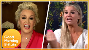 The singer, 38, appeared on good morning britain to discuss the issue with hosts richard madeley and kate garraway. Kerry Katona Tessa Hartmann Clash Over Padded Bikinis For Young Girls In Heated Debate Gmb Youtube