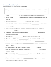 Image result for Neurology Worksheets