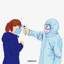 Blue Medical Staff Measuring Body Temperature Element Goggles New Pneumonia Blue Png Transparent Clipart Image And Psd File For Free Download Medical Artwork Medical Art Illustrations Posters