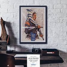Ahsoka Star Wars Rebels Clone Wars The Mandalorian Etsy Star Wars Art Clone Wars Ahsoka Star Wars Gifts