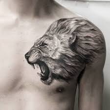 78 Lion Tattoo Ideas Which You Like January 2021 Lion Chest Tattoo Lion Head Tattoos Lion Shoulder Tattoo