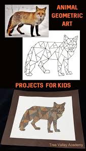 Geometric Animal Art Geometric Animals Geometric Art Animal Animal Art Projects